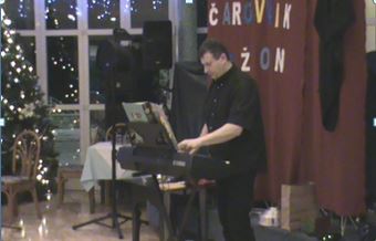 Čarovnik na novoletni zabavi !